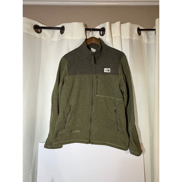 The North Face Other - The North Face Gordon Lyons Full Zip Fleece Jacket Men's Large Olive FUGE Camps